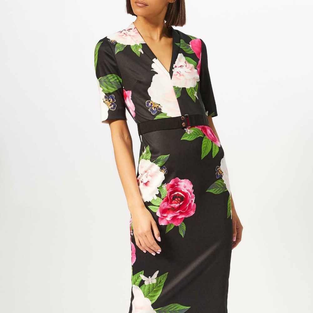 Ted Baker Gilanno Magnificent Dress  6 US - Picture 3 of 6